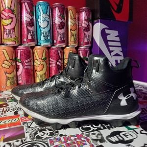 Under Armour football spikes